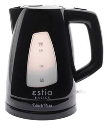 Estia Black Plus 1.7lt με Ισχύ 2200W Μαύρος