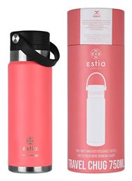 Estia Μπουκάλι Θερμός Estia Travel Chug Save Aegean Fusion Coral 750ml