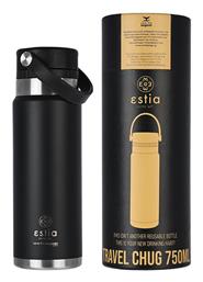 Estia Μπουκάλι Θερμός Estia Travel Chug Save Aegean Midnight Black 750ml από το e-shop