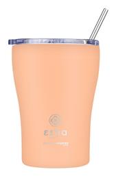 Estia Coffee Mug Save The Aegean Ποτήρι Θερμός Ανοξείδωτο BPA Free PEACH FUZZ 350ml με Καλαμάκι από το e-shop