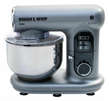 Estia Dough & Whip Κουζινομηχανή 800W με Ανοξείδωτο Κάδο 5lt από το Plus4u