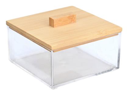 Estia Επιτραπέζια Θήκη για Βαμβάκι Essentials Διάφανη