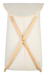Estia Essentials Καλάθι Απλύτων Bamboo Πτυσσόμενο με Καπάκι 40x40x70cm