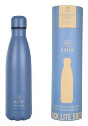 Estia Flask Lite Save the Aegean Μπουκάλι Θερμός Ανοξείδωτο BPA Free Denim Blue 500ml από το Katoikein