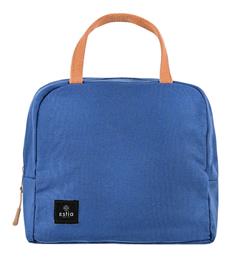 Estia Ισοθερμική Τσάντα Χειρός Save the Aegean 6 λίτρων Denim Blue