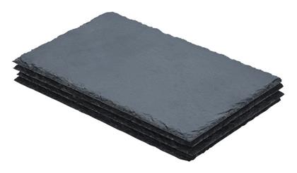 Estia Πλατώ Σερβιρίσματος από Πέτρα 22x14x2.8εκ. 4τμχ