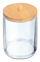 Estia Θήκη για Βαμβάκι Bamboo Essentials Διάφανη