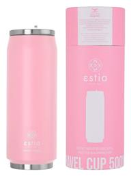 Estia Travel Cup Save the Aegean 500ml Blossom Rose