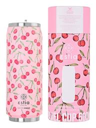 Estia Travel Cup Save the Aegean Ποτήρι Θερμός Ανοξείδωτο BPA Free Cherry Rose 500ml με Καλαμάκι από το Katoikein