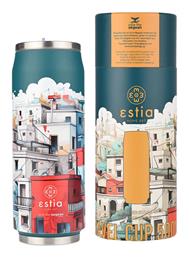 Estia Travel Cup Save the Aegean Ποτήρι Θερμός Ανοξείδωτο BPA Free URBAN MYTHOS 500ml με Καλαμάκι από το e-shop