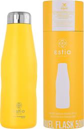 Estia Travel Flask Save Aegean Μπουκάλι Θερμός Burnt Yellow 500ml από το Plus4u