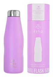 Estia Travel Flask Save the Aegean 500ml Lavender Purple