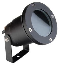 Eurolamp Φωτιστικό Προβολάκι Εξωτερικού Χώρου IP65 για Ντουί GU10 Μαύρο