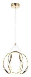 Eurolamp Κρεμαστό Φωτιστικό Χρυσό 30x70x300εκ.