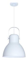Eurolamp Κρεμαστό Φωτιστικό Λευκό 31.5x31.5εκ.