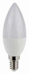 Eurolamp Λάμπα LED για Ντουί E14 και Σχήμα C37 Ψυχρό Λευκό 630lm από το Spitishop