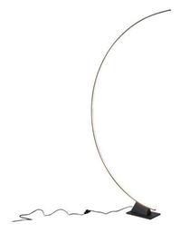 Eurolamp Luna LED Φωτιστικό Δαπέδου Υ630εκ. Μαύρο