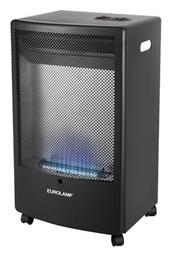 Eurolamp Σόμπα Υγραερίου 3800W Μαύρη 42x36x72cm