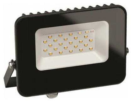 Eurolamp Στεγανός Προβολέας LED 20W Φυσικό Λευκό 4200K με Φωτοκύτταρο IP65