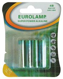 Eurolamp Super Power AAA 1.5V 4τμχ 147-24100