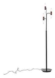 Eurolamp Velas LED Φωτιστικό Δαπέδου Υ160εκ. Μαύρο