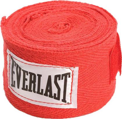 Everlast Classic Cotton Handwraps 3m 4455 Red από το Plus4u