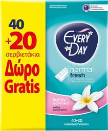 Every Day Fresh Normal Σερβιετάκια 40τμχ & 20τμχ από το Pharm24
