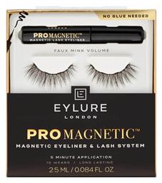 Eylure Promagnetic Μαγνητικές Βλεφαρίδες Kit Faux Mink Volume Kit από το Galerie De Beaute