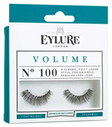 Eylure Volume Ψεύτικες Βλεφαρίδες 100 σε Μαύρο χρώμα Kit