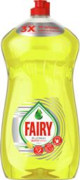 Fairy Υγρό Πιάτων Platinum Quick Wash Lemon 1200ml από το e-Fresh