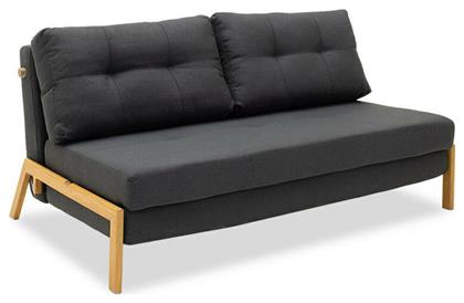 Fancy Διθέσιος Καναπές Κρεβάτι Υφασμάτινος 150x92x77εκ. Ανθρακί