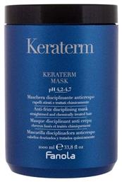 Fanola Μάσκα Μαλλιών Keraterm Anti-Frizz Disciplining για Επανόρθωση 1000ml από το Letif