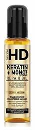 Farcom Keratin Monoi De Tahiti Λάδι Μαλλιών για Επανόρθωση με Κερατίνη 100ml