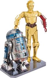 Fascinations Μεταλλική Φιγούρα Μοντελισμού Star Wars C-3PO and R2-D2 12.3x10.8x12.3εκ.