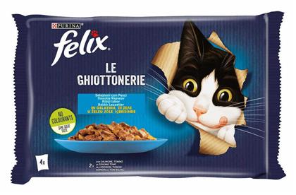 Felix Υγρή Τροφή 4x85gr