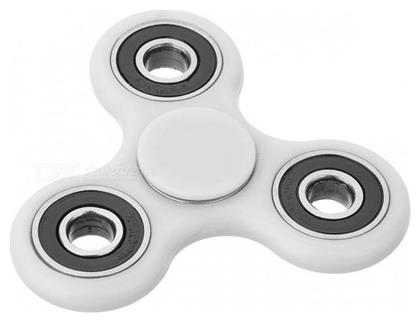 Fidget Spinner ABS Plastic Three Leaves 2 minutes White