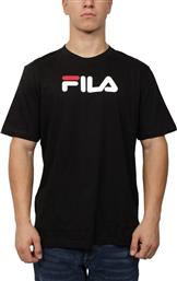Fila Ανδρικό T-shirt Μαύρο με Στάμπα