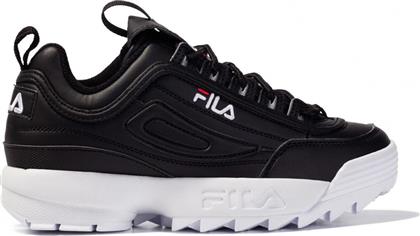 Fila Disruptor II Premium Γυναικεία Chunky Sneakers Μαύρα από το SportsFactory