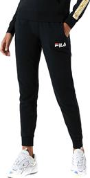 Fila Lorie Ψηλόμεσο Παντελόνι Γυναικείας Φόρμας με Λάστιχο Μαύρο από το Z-mall