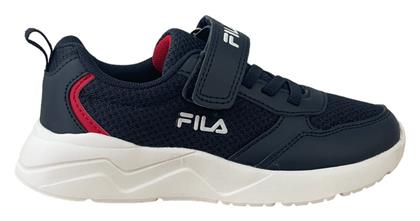 Fila Παιδικά Sneakers Brett 4 V Ανατομικά με Σκρατς Μπλε από το Z-mall