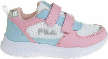 Fila Παιδικά Sneakers Comfort Happy με Σκρατς για Κορίτσι Ροζ από το E-tennis