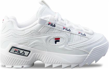 Fila Παιδικά Sneakers D-Formation Λευκά από το Cosmos Sport