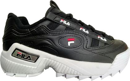Fila Παιδικά Sneakers D-Formation Μαύρα από το SportsFactory