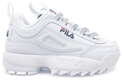 Fila Παιδικά Sneakers Disruptor IΙ Λευκά