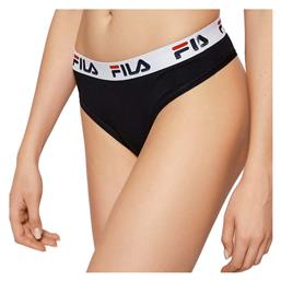 Fila Urban Βαμβακερό Γυναικείο String Μαύρο