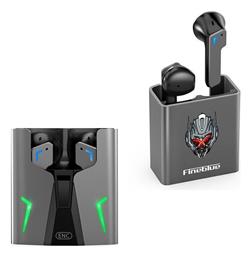 Fineblue KINGKONG Earbud Bluetooth Handsfree Ακουστικά με Θήκη Φόρτισης Γκρι από το EasyU