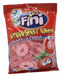 Fini Ζελεδάκια Strawberry Rings με Γεύση Φράουλα 100gr