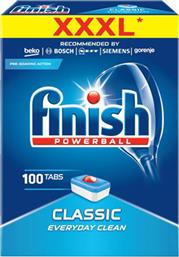 Finish Powerball Classic 100 Κάψουλες Πλυντηρίου Πιάτων από το Snatch