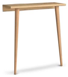 Fiona Κονσόλα Ξύλινη Oak Μ60xΠ22xΥ76εκ.