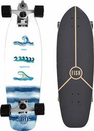Fish Skateboards Waves 9'' Complete Surfskate Πολύχρωμο από το Plus4u